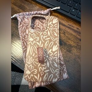 Loopy Case Pink and White Floral Phone Case